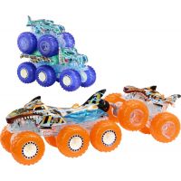 Hot Wheels Monster Trucks Power Smashers ťahač a truck 2