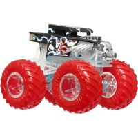 Hot Wheels Monster Trucks Power Smashers truck červené kolesá 4