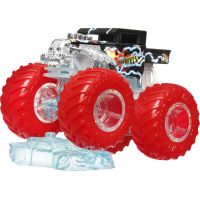 Hot Wheels Monster Trucks Power Smashers truck červené kolesá 2