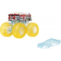 Hot Wheels Monster Trucks Power Smashers truck hasič žlté kolesá