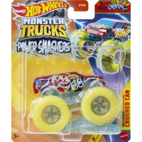 Hot Wheels Monster Trucks Power Smashers truck svietivo žlté kolesá 5