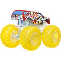 Hot Wheels Monster Trucks Power Smashers truck svietivo žlté kolesá 4