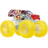 Hot Wheels Monster Trucks Power Smashers truck svietivo žlté kolesá 3