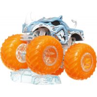 Hot Wheels Monster Trucks Power Smashers truck oranžové kolesá 2