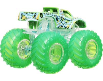 Hot Wheels Monster Trucks Power Smashers truck zelené kolesá - Poškodený obal