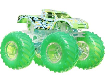 Hot Wheels Monster Trucks Power Smashers truck zelené kolesá - Poškodený obal