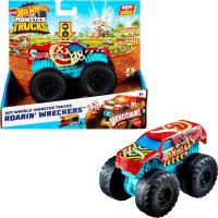 Hot Wheels Monster Trucks svítící a rámusící vrak Demo Derloy 6