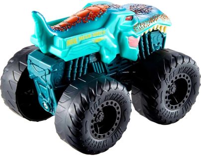 Hot Wheels Monster Trucks svietiaci a rámusiaci vrak Mega Wrex