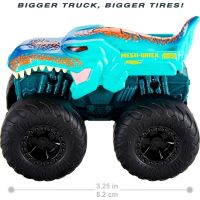 Hot Wheels Monster Trucks svietiaci a rámusiaci vrak Mega Wrex 4