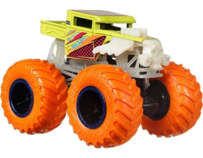Hot Wheels Monster Trucks svítící ve tmě Bone Shaker