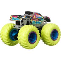 Hot Wheels Monster Trucks svítící ve tmě Podium Crasher 4