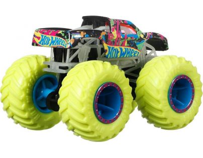 Hot Wheels Monster Trucks svítící ve tmě Podium Crasher