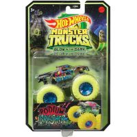 Hot Wheels Monster Trucks svítící ve tmě Podium Crasher 5