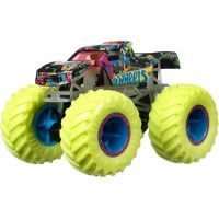 Hot Wheels Monster Trucks svítící ve tmě Podium Crasher