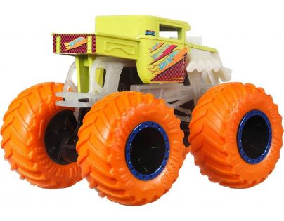 Hot Wheels Monster Trucks svítící ve tmě Bone Shaker