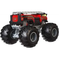 Hot Wheels Monster trucks velký truck 5 Alarm Red 2