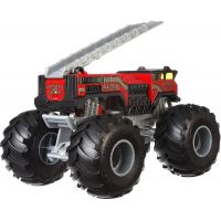 Hot Wheels Monster trucks velký truck 5 Alarm Red