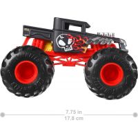 Hot Wheels Monster trucks veľký truck Bone Shaker Black 4