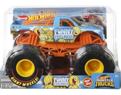 Hot Wheels Monster trucks veľký truck Funny Feelings