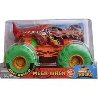 Hot Wheels Monster trucks velký truck Mega-Wrex oranžo-zelený Hot Wheels Monster trucks velký truck Mega-Wrex oranžo-zelený