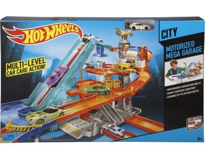 Hot Wheels Motorizovaná mega garáž