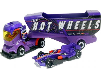 Hot Wheels Nákladiak Big Rig Heat fialový