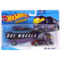 Hot Wheels Nákladiak Big Rig Heat fialový 3