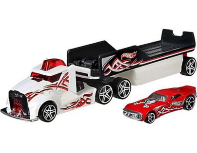 Hot Wheels Nákladiak Drivin Wild červené autíčko