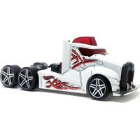 Hot Wheels Nákladiak Drivin Wild červené autíčko 4