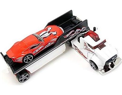 Hot Wheels Nákladiak Drivin Wild červené autíčko