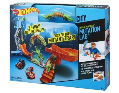 Hot Wheels X9328 Dráha podzemní laboratoř mutantů