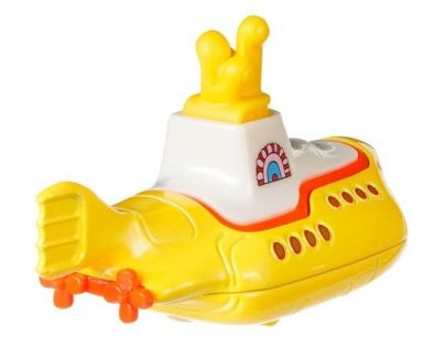 Hot Wheels prémiové auto The Beatles Yellow Submarine
