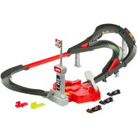 Hot Wheels JDY15 Racing Formula 1 Štartovacia dráha, F1 sada s 3 angličákmi 2