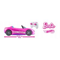 Hot Wheels RC Barbie ružový kabriolet 2