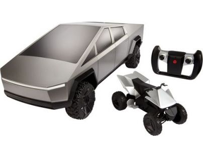 Hot Wheels RC Cybertruck so cyberštvorkolkou