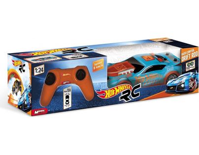Hot Wheels modré Drift Rod RC 1:24 - Modrá