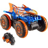 Hot Wheels RC Monster Trucks Lezec Tiger Shark - Poškodený obal 2