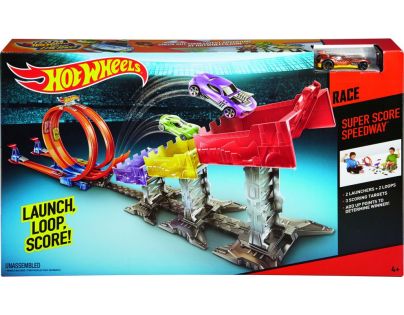 Hot Wheels Rychlodráha super skóre