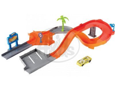 Hot Wheels Set městem na kolech - Rychlostní křižovatka