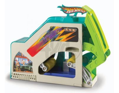 Hot Wheels Set městem na kolech - Turbo myčka