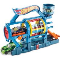 Hot Wheels skládací herní set Turbo jet car wash 2