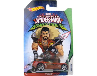 Hot Wheels Spiderman Autíčko - Ettorium Kraven