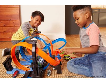 Hot Wheels spirálová jízda - Poškozený obal