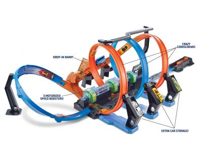 Hot Wheels spirálová jízda