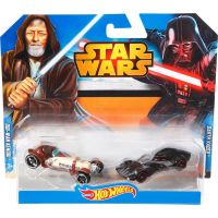 Hot Wheels Star Wars 2ks autíčko - Obi-Wan Kenobi a Darth Vader 4