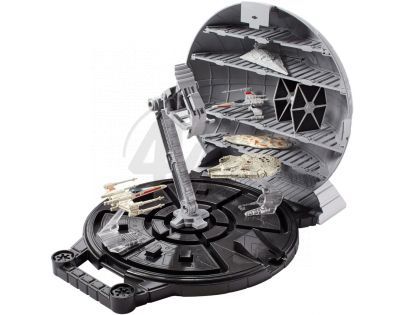 Hot Wheels Star Wars Přenosný hrací set Hvězda Smrti