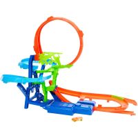 Hot Wheels Stunt tracks zrážka vo vzduchu dráha