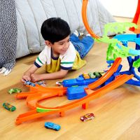 Hot Wheels Stunt tracks zrážka vo vzduchu dráha 5