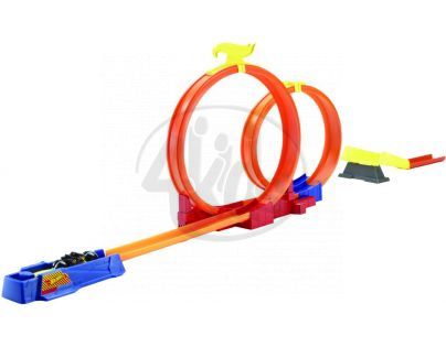 Hot Wheels Supermotorka profi dráha - Double Loop