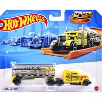 Hot Wheels Track Fleet Ťahač Fuel and Fire